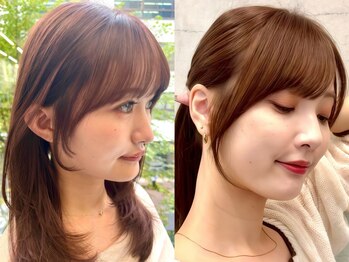 アンセンス バイ モードケイズ(ANSENS by Mode K's)の写真/数ミリで印象が大きく変わる前髪や顔周りのカット。独自の『顔周り補正メソッド』OL大人女性に大人気★