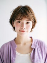 ニスル センター南店(NISURU）&nbsp;黒髪/クラゲヘアー/オリーブグレー/小顔/ココアベージュ