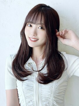 エインアンリー 明治神宮前(AIN.ANLY.) デジタルパーマくびれカットコテ巻き風パーマ縮毛矯正韓国風