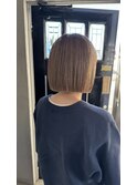 ☆ハイトーン×切りっぱなしボブ