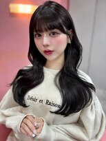 ボタン シブヤ(VOTAN SHIBUYA)&nbsp;アッシュグレー/グレージュ/韓国ヘア/渋谷/レイヤー/顔まわり