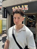ソリズ ヘア クルー 池袋(SOLIZ HAIR CREW)&nbsp;バチイケカラー×パーマスタイルk