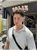 バチイケカラー×パーマスタイルk