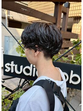 スタジオノブ(Studio nob) メンズパーマ/フェザーパーマ/刈り上げセンターパート
