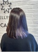 インナーカラー　バイオレット