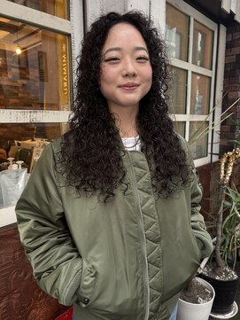 アンドピース and peace スパイラルパーマ