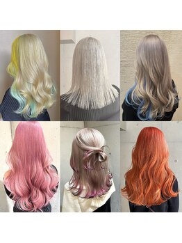 ヴォアソルヂェガーデン(Voasorte GARDEN)の写真/【名古屋TOPクラス】カラー高支持★インナーカラー/ダブルカラー/バレイヤージュ/ハイライト幅広くお任せ♪