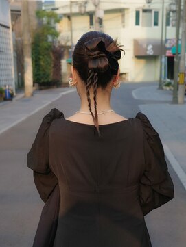 サロン シー(salon sea) salon seaとわ お呼ばれヘア タイトカチモリ