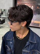 エルマーク メンズパーマ 吉祥寺(L-MARK)&nbsp;センターパート/フェザーパーマ/スパイラルパーマ/men's