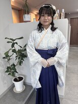 ディーバ 京橋店(diva) 袴着付け/卒業式ヘア/京橋着付け/着物アレンジ