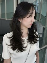 アクシス ナゴヤ(AXIS NAGOYA)&nbsp;北野ワンホンレイヤー/ミルクティーブロンド/ダークブルー/名駅