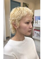 ラプト(rapt) 透けるブロンド。ラフに動くショートレイヤー