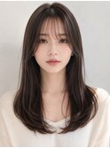 【レイヤー】ナチュラルブラウン×ロングヘア