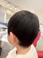 ラルーナアレックス 明石店(la luna alex)&nbsp;3歳男の子のキッズカット！スッキリ丸みショート