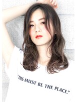 ヘアサロン ガリカ 表参道(hair salon Gallica)&nbsp;『 グレージュ 』 × 『 外国人クセ毛風 』 semi-long ♪