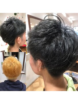 ヘアサロンヒナタ(hair salon Hinata) ブルーシルバー