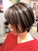 ヘア メイク ココ(hair make coco)&nbsp;ハイライトで造るアッシュグレージュ(*´ω`*)