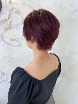 レイール 吉祥寺(Reir) 【Reir 吉祥寺】*マニッシュショート+ベリーピンク*