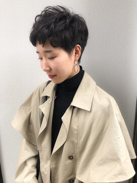 メルト 吉祥寺(melt) 【melt】くせ毛風ニュアンスパーマ×ベリーショート◎春夏