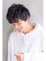 レニーバイエース(LANY by ACE)&nbsp;【LANY 横浜】透けブルーブラック×ニュアンスパーマ