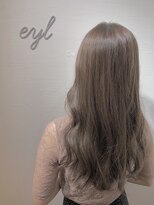 エイル 西梅田(eyl)&nbsp;大人ロング×ピンクベージュ☆