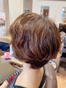 レディエント 甲子園口店(radiant) ハンサムショート/パーマ