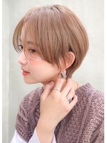 メーヴェ(Mowen) mowen 南堀江　ハンサムショート×ウォームブラウン×骨格矯正