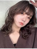 大人かわいいふんわりミディアム