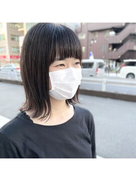 プリマ アンジュ 中目黒店(PRIMA ange) 大人可愛い外はねロブ　PRIMA ange 中目黒