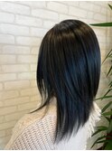 20代30代/大人かわいい/ウルフカット/ダークアッシュ