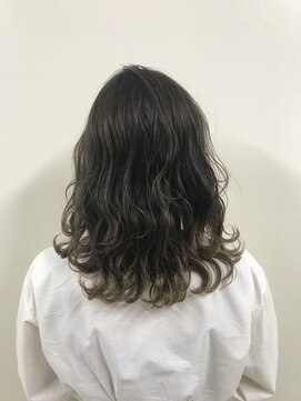 ヘアリゾートエーアイ 浅草店(hair resort Ai) フェミニン　オリーブカラー