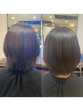 ヘアメイク アース ユーカリが丘店(HAIR & MAKE EARTH) 最高級プレミアムストレート