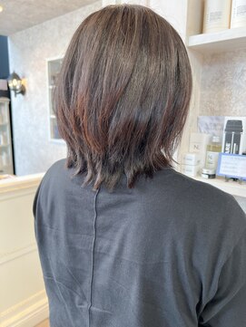 キャアリー(Caary) 福山市美容室Caary人気 似合わせカット軽めレイヤーミディアム