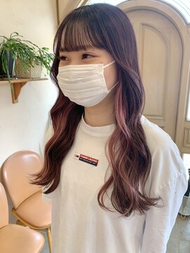 マギー(Magie+) ピンクイヤリングカラー