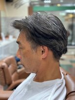 アポロカットステージ 相模大野店&nbsp;アップバング/ツーブロックマッシュ<理容室>[メンズ/相模大野]