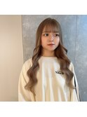 ハイトーン10代20代プルエクステケアブリーチハニーベージュ