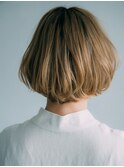 ハイトーンボブ/20代/30代/40代/50代/岡山/表町