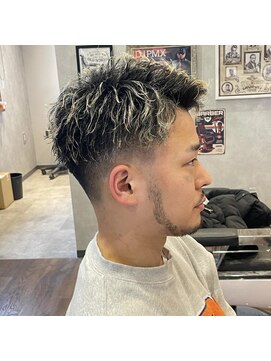 フェードアンドライン 秋田店(FADE&LINE the BARBER) FADE×perm