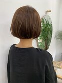 ふわっと動きのあるボブ