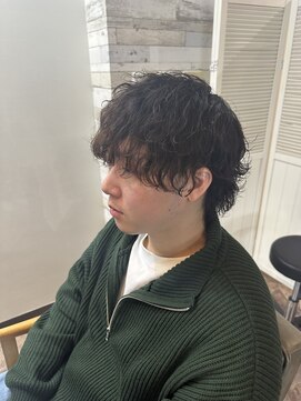 ハルクファースト 札幌(HRK 1st.) ツイストスパイラルパーマ/札幌メンズショート/札幌メンズパーマ