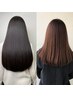 髪にドラマを。史上最高の美髪に◎髪質改善ストレート＋カット M30800円