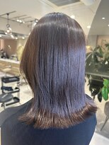 ミズチャーム(Ms.CHARM)&nbsp;セミディ/シアーカラー/外ハネ/ブラウン