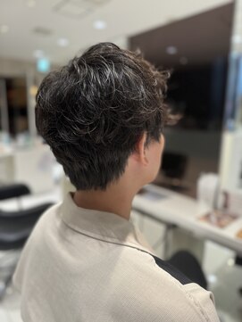 アヴァンスクロス あべのルシアス店(AVANCE. CROSS) メンズ×ニュアンスパーマ