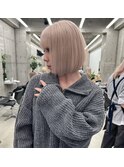 【LINOET 名古屋】佐藤まいら　ハイトーンボブ