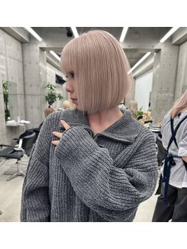 リノート バイ エゴル 名古屋(LINOET by ENGOL) 【LINOET 名古屋】佐藤まいら　ハイトーンボブ