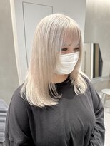 ソル 栄矢場町(SOL) ホワイトミルクティー/ホワイトベージュ/名古屋美容院