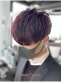 ★ワインレッド/ボルドー/マッシュ/ハイトーンカラー【JUNYA】