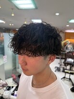 アース 津田沼店(HAIR&MAKE EARTH)&nbsp;メンズスパイラルパーマ