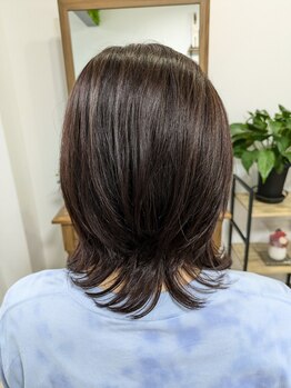ゆめここちの写真/艶感UP！グレイカラーでも透明感ある仕上がりに*自然な美しさと上品な仕上がりを是非実感してください♪