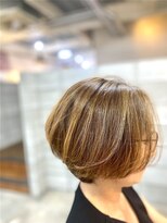 ルーファス 恵比寿 渋谷(Ruufus)&nbsp;大人の品格白髪ぼかし3Dハイライト　2507